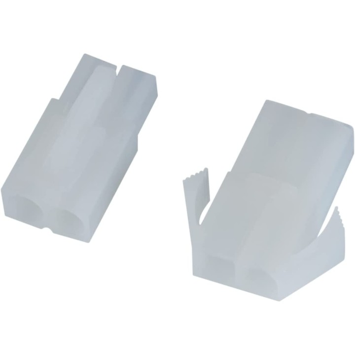 Juego de conectores multifunción 6,2 mm 1 x 2 polos para cables de 0,5 a 2,1 mm² 50v 10a