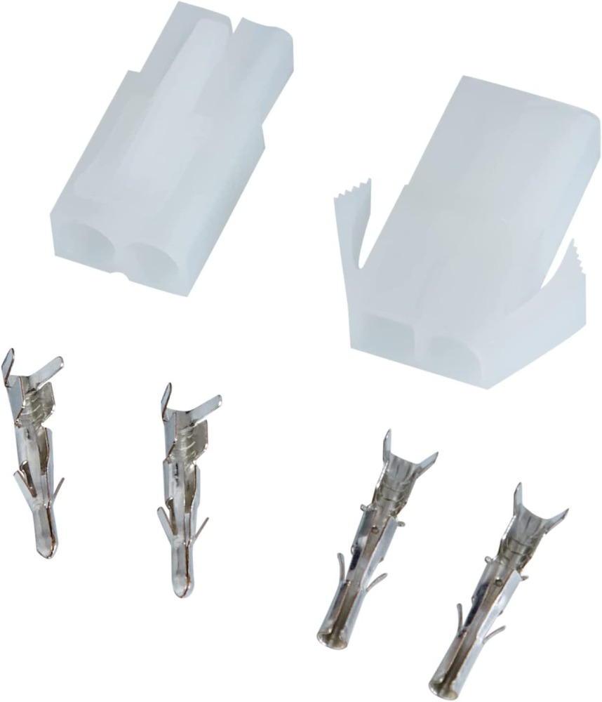 Jeu de connecteur multifonction 6.2mm 1 x 2 poles pour câbles de 0.5 à 2.1 mm² 50v 10a