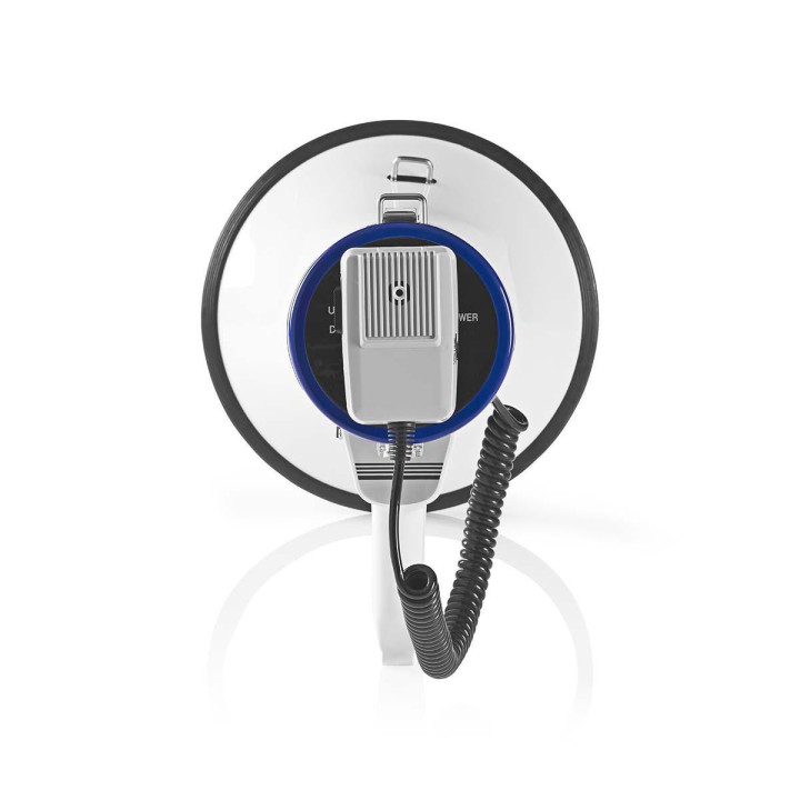 Megaphone 20w 25w 30w 300 1500m MEPH200WT 135db microphone sirene porte voix micro bandouliere