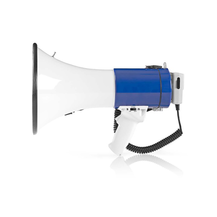 Megáfono 20w 25w 30w 300 1500m 135db MEPH200WT sirena micrófono megáfono hombro correa micrófono