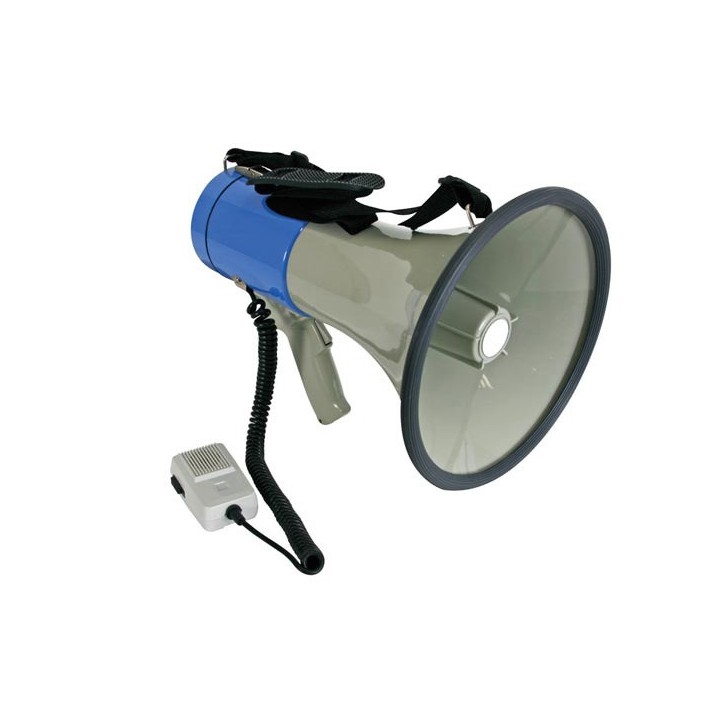Megaphon mit sirene 25w 0.5 bis 1km ø230x370mm megafon megafone megaphone megaphon megafon megafone megaphone