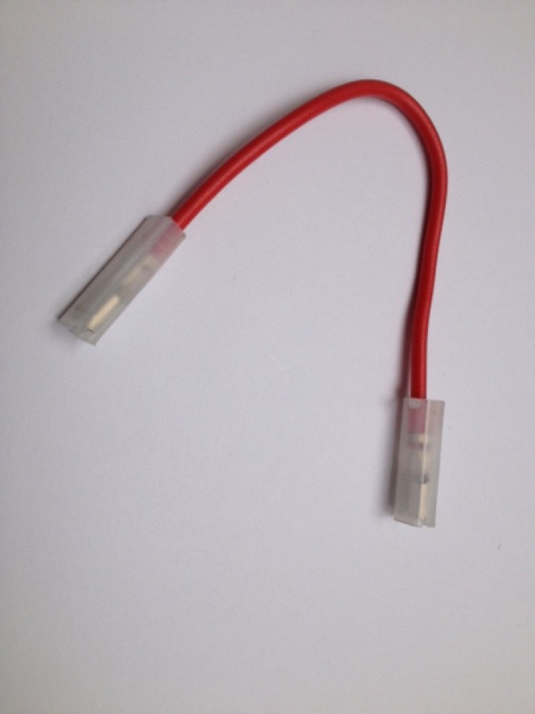 28 centimetri cavo rosso 2 faston 6,3 x 0,8 mm femmina a femmina 12v batteria 6v batteria 1ah, 6ah, 7ah