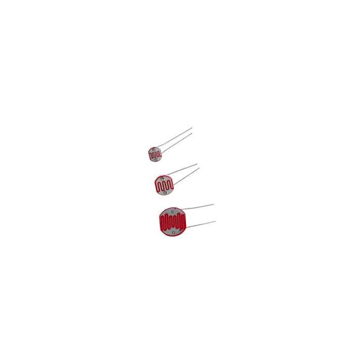 Fotoresistenza (ldr) 2-20k ldr04 resistenza tenebre (dopo 10 sec.): 2 mohm