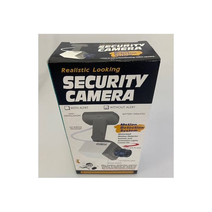 Pack 5 cameras factices (3 cf motorisé  support 1 cfd dome 1 cfc  support) 2 etiquette espace