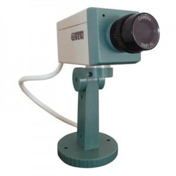 3 dummy camera + led + support video surveillance fake security cameras dummy camera led support fake security system dummy vid