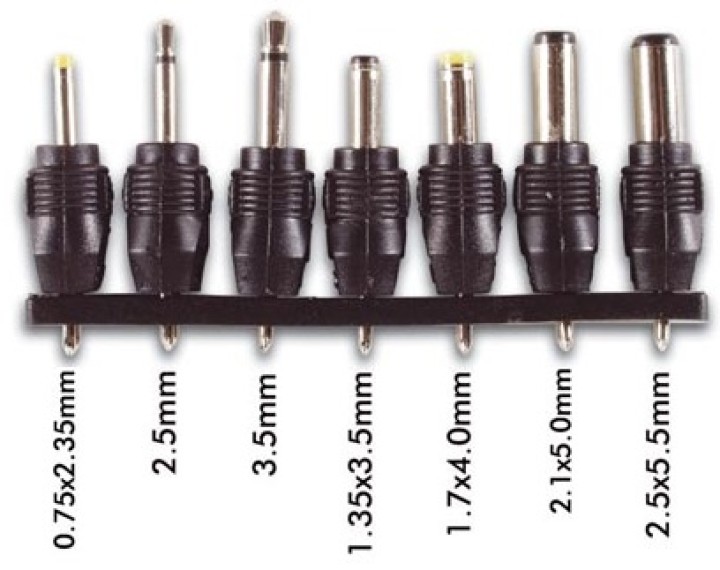 Compact power supply has 7 outputs decoupage 3v 4.5v 5v selectable psse5 6v 7v 9v 12vdc velleman - 1