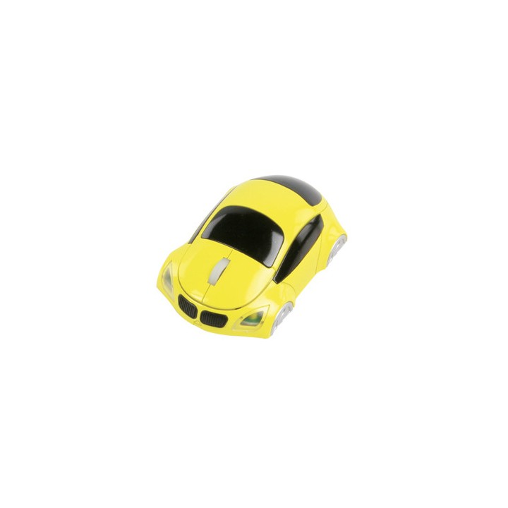 Wireless optical mouse 800 dpi gelbe auto usb bxl-mousecar20
