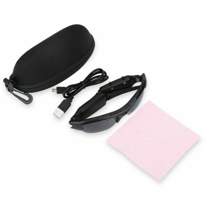 1080P HD Lightweight riding Glasses 140 degres Sunglasses Eyewear Audio Video Recorder TF Mini DVR Camera DV