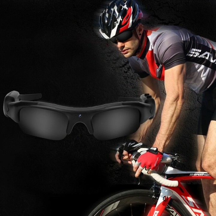 1080P HD Lightweight riding Glasses 140 degres Sunglasses Eyewear Audio Video Recorder TF Mini DVR Camera DV