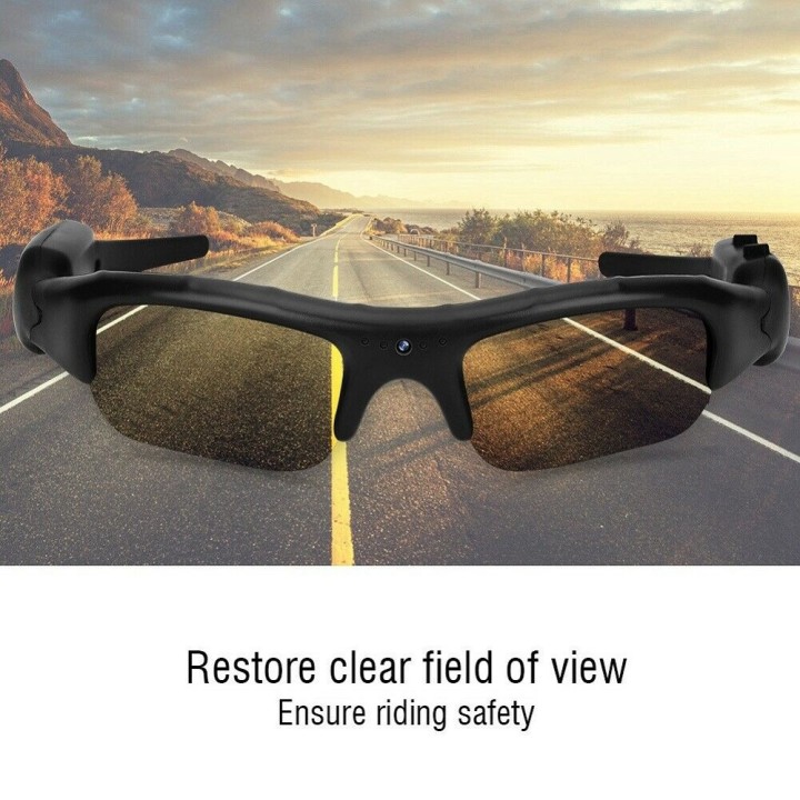 1080P HD Lightweight riding Glasses 140 degres Sunglasses Eyewear Audio Video Recorder TF Mini DVR Camera DV