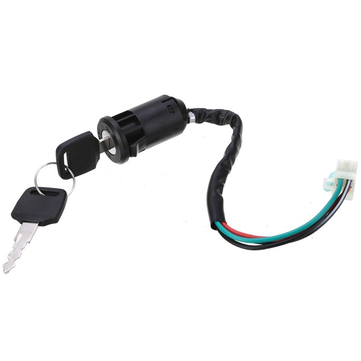 Universal Switch Switch 2 Key 4 Pin Wire For Motorcycle ATV Go off Kart ATV Quad