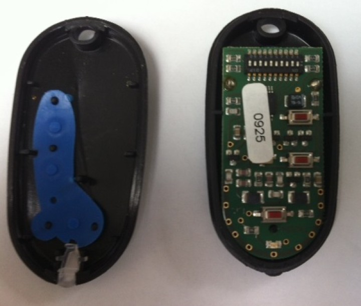 Miniature remoto cancello motore di automazione 433mhz 4 funzioni s3 minis europe automatismes - 1