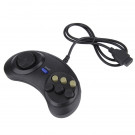 Six Buttoms Game handle Command Pad Plastic Accessories For Sega Megadrive