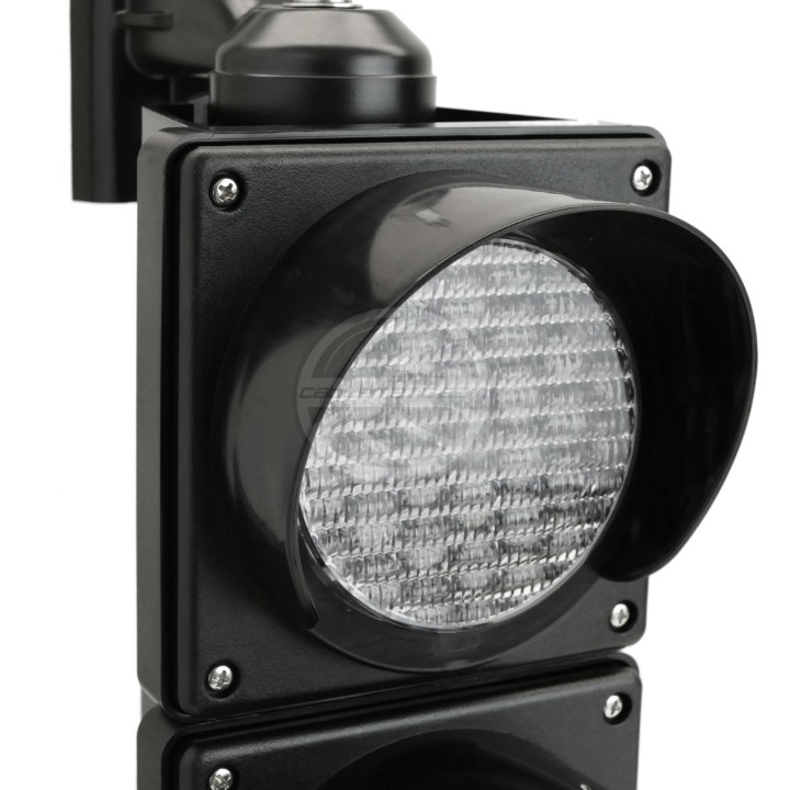 IP65 Außenampel 2 x 100mm 220V LEDs grün und rot SM31 Semaphor Lichter eclats antivols - 1