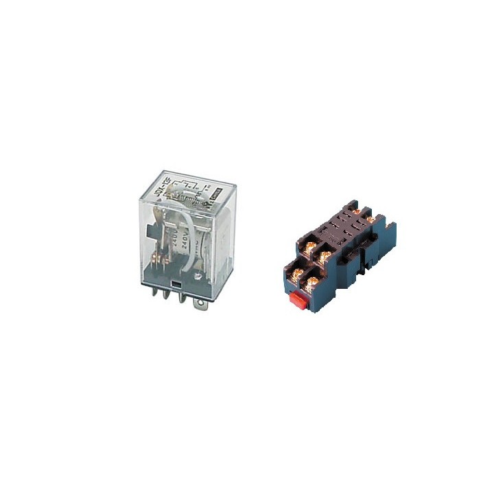 Heavy duty relay 10a 24vdc 220vac 2 x inverters 24vdc