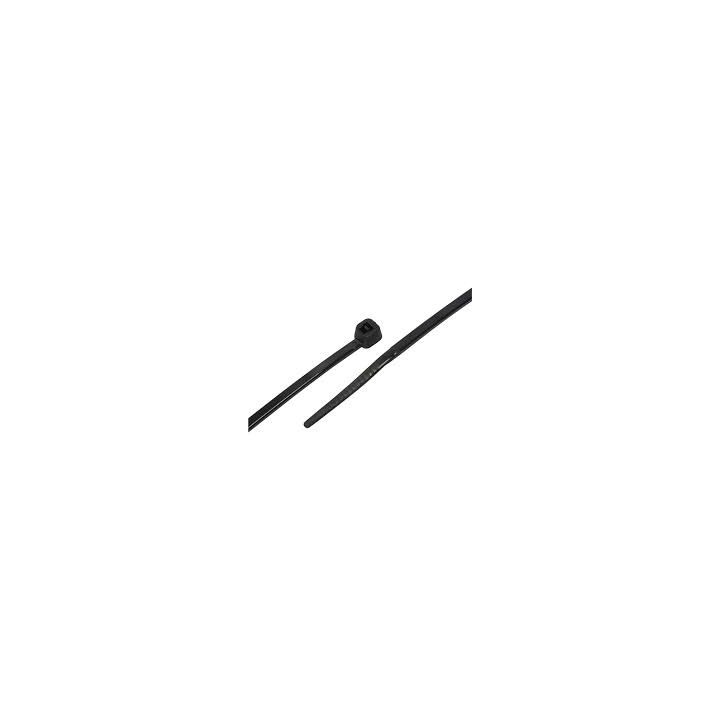 Lazo de nylon cable 365 x 7,6 mm negro