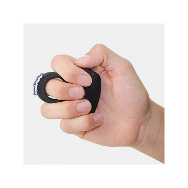Shocker zap arme decharge Electrique S14 TW-806 taser doigt bague tazer rechargeable Sting Ring