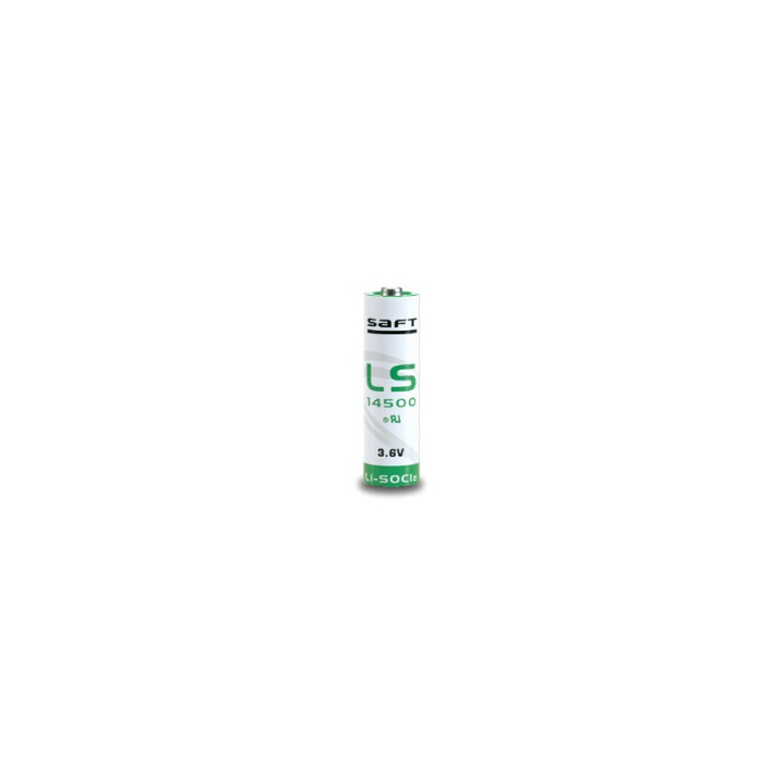 Lithium saft ls 14500 2400mah 3.6v aa ls14500 cr14505 er6h ltc17c tl5104 er6aa ls14500c saft - 1