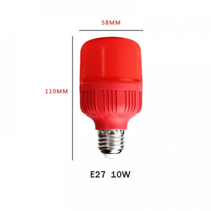 Bombilla led e27 220v 5w farolillo rojo festivo festivo lámpara de Navidad ahorro de energía