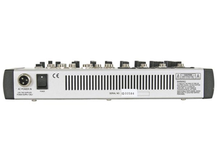 Profesional mezclador de 8 canales digitales de reverberación del eco promix88n velleman - 1