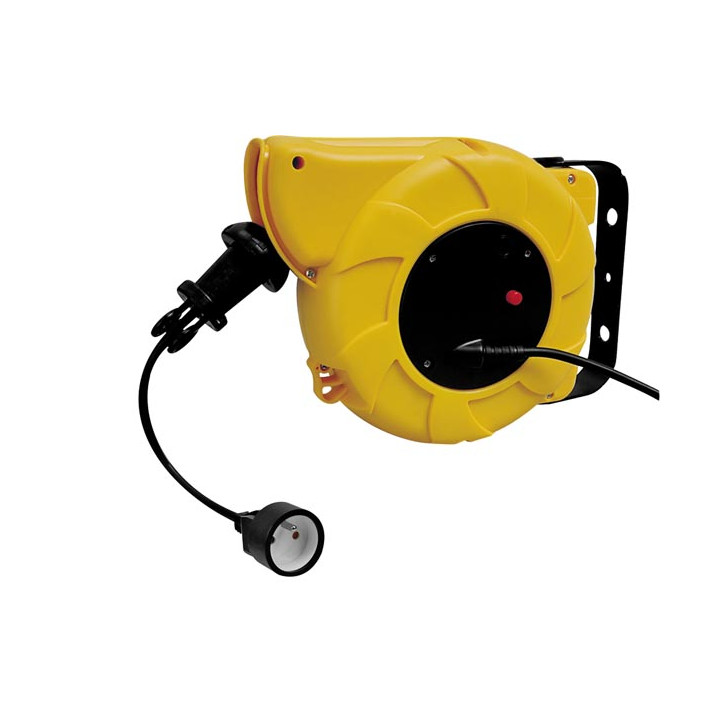 Cavo retrattile mulinello elettrico 15m prolunga earc15 velleman - 1