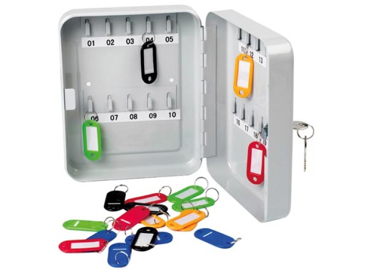 Cabinet door storage cabinet 20 key safe security protection skc01 jr  international - 1