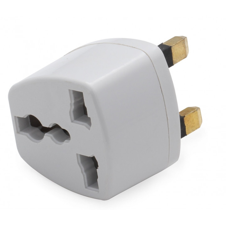 Universal US to UK Electrical AC Wall Plug Adapter gb plug to european , 1a 250vac jr international - 11