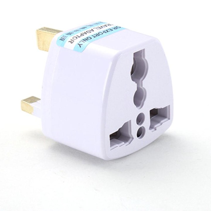 Adaptador electrico enchufe europeo hacia enchufe ingles lle929 adaptador convertidor jr international - 9
