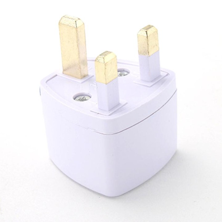 Universal US to UK Electrical AC Wall Plug Adapter gb plug to european , 1a 250vac jr international - 10