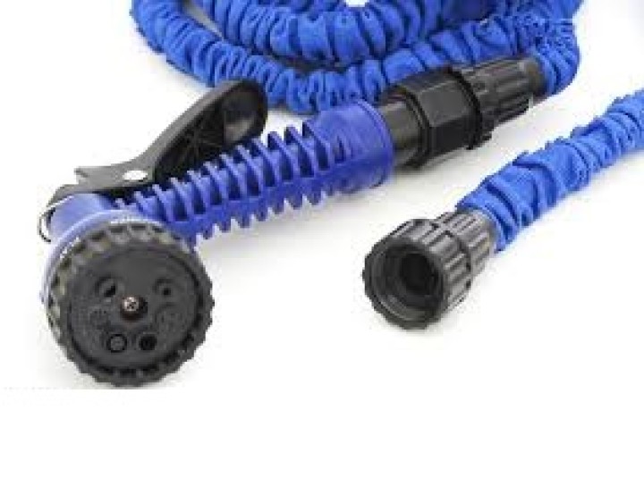 Extensible hose watering hose 75 feet  4 jets spray gun retractable retracts xhose own home garden dolce casa concept - 10