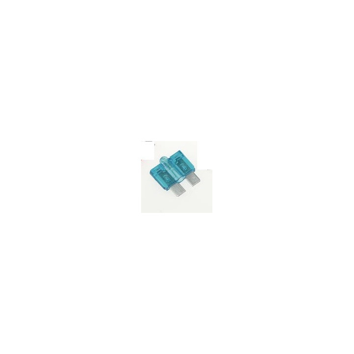 Fusible de coche con indicador luminoso 15a azul  afu15l