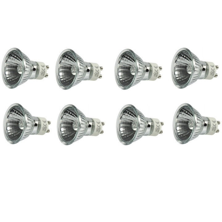 10 halogenlampe gu10 50w 230v elektrische lampe beleuchtung halogenlampen halogenlampe beleuchtung halogenlampe
