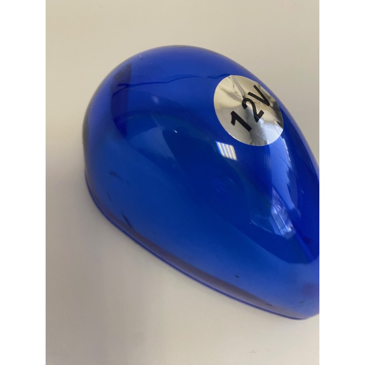 Tapa azul para baliza con ventosa GV12A GV12B GV12R baliza giratoria luz giratoria eléctrica