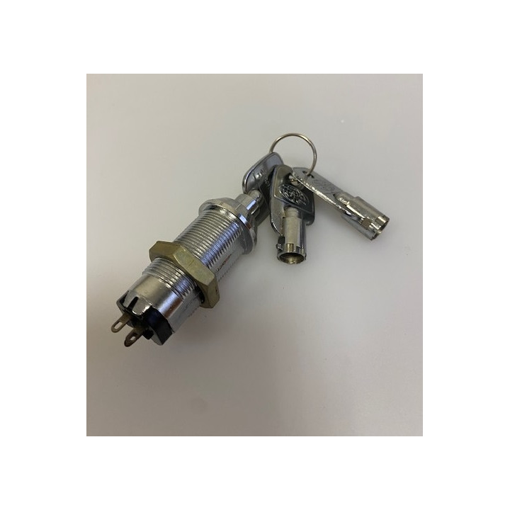 Electric lock on/off switch 3 pin switch 3 round key electric lock