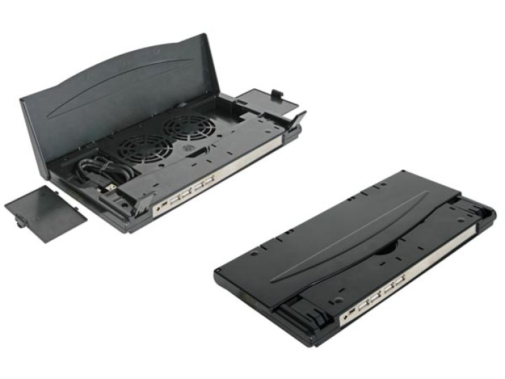 Computer portatile del 4 x usb 2.0 hub con 2 ventole pccp3 velleman - 1