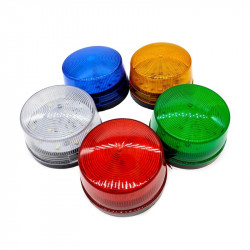 LED rojo intermitente semáforo LED luz estroboscópica 24v SL-79