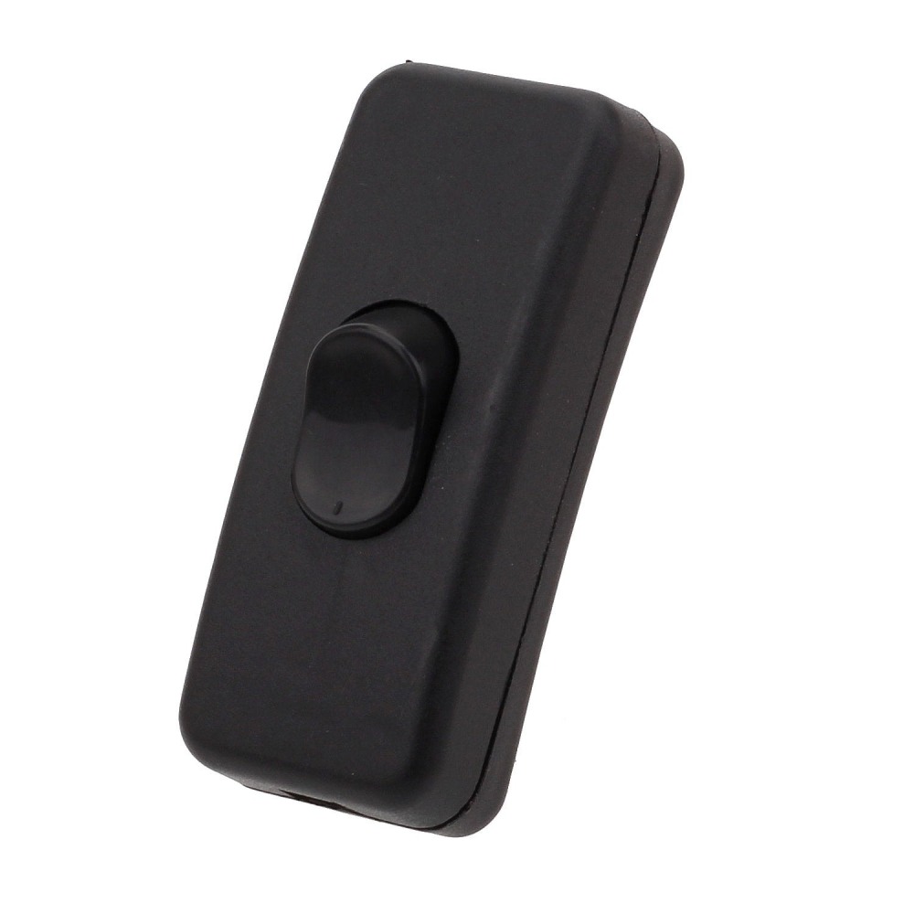 Interrupteur bipolaire noir 2.5a 2 fils 485391 cogex - 1