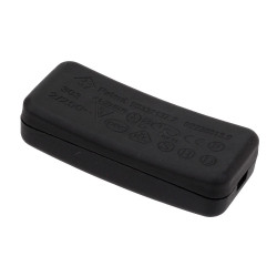Interrupteur bipolaire noir 2.5a 2 fils 485391 cogex - 3