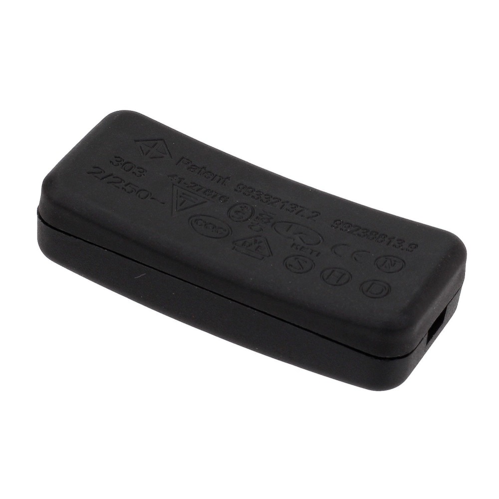 Interrupteur bipolaire noir 2.5a 2 fils 485391 cogex - 3