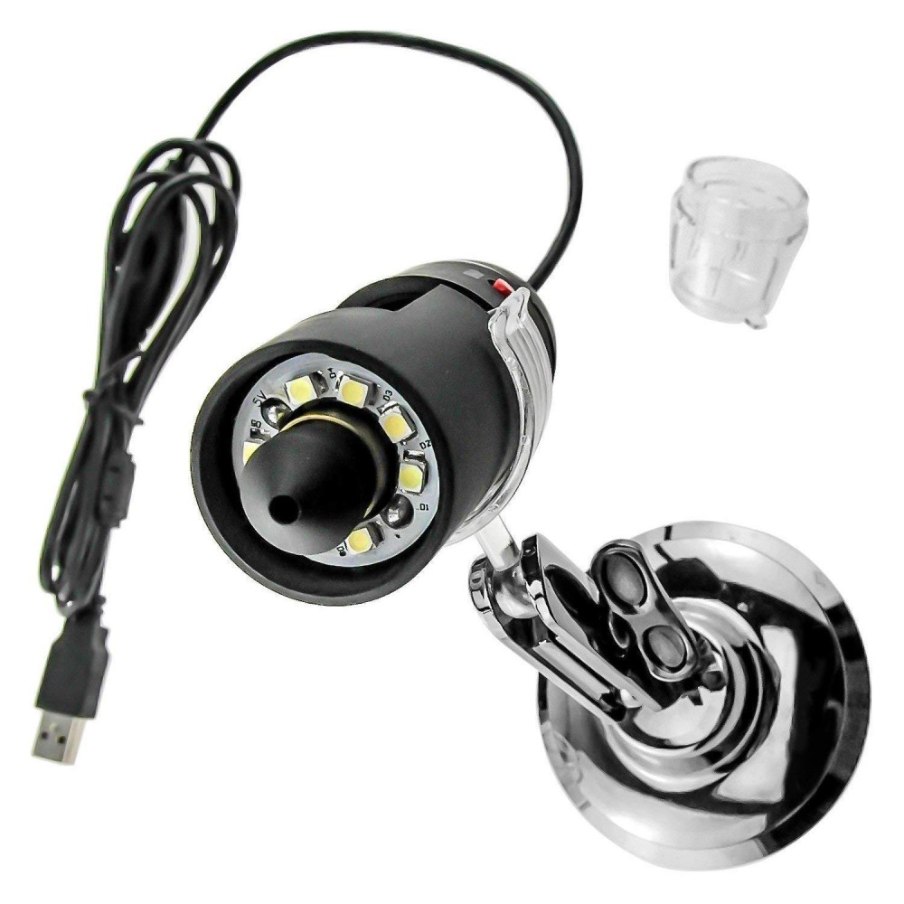 500X microscope électronique Zoom optique 8 LED USB Microscope Digital pour Science