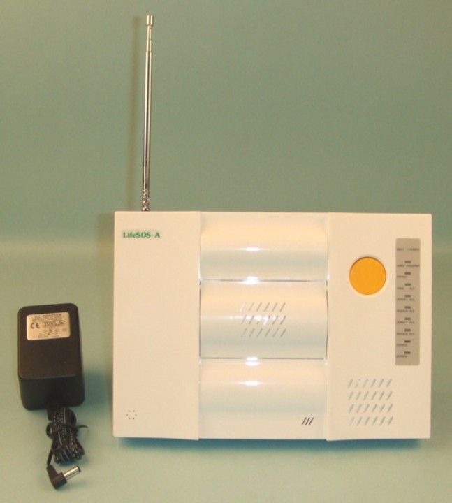 Tv radio alarm central support medicalized hf wireless telephone transmitter 433mhz 8z scientech - 1