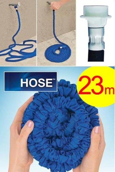 Extensible de manguera de riego manguera de 22. m  retrae retráctiles xhose jardín propio hogar xhose - 5