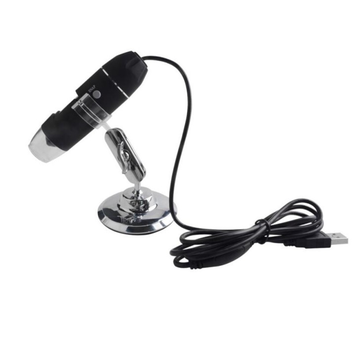 500X microscope électronique Zoom optique 8 LED USB Microscope Digital pour Science