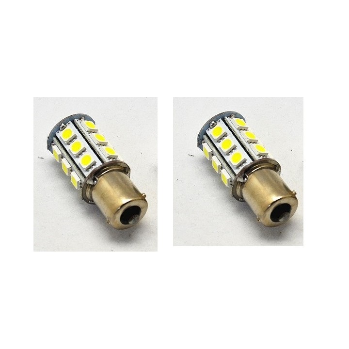 2 X 1156 ba15S Weiß 24 led Auto-Birnen-Lampen Bremsleuchte smd 2713 jr international - 11
