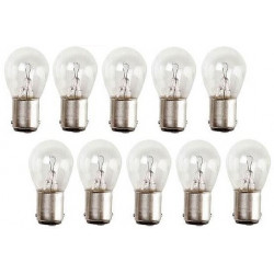 10 X Ligthting electrical bulb 24v 21w b15 flashing emergency rotating light gmg24a jr international - 1