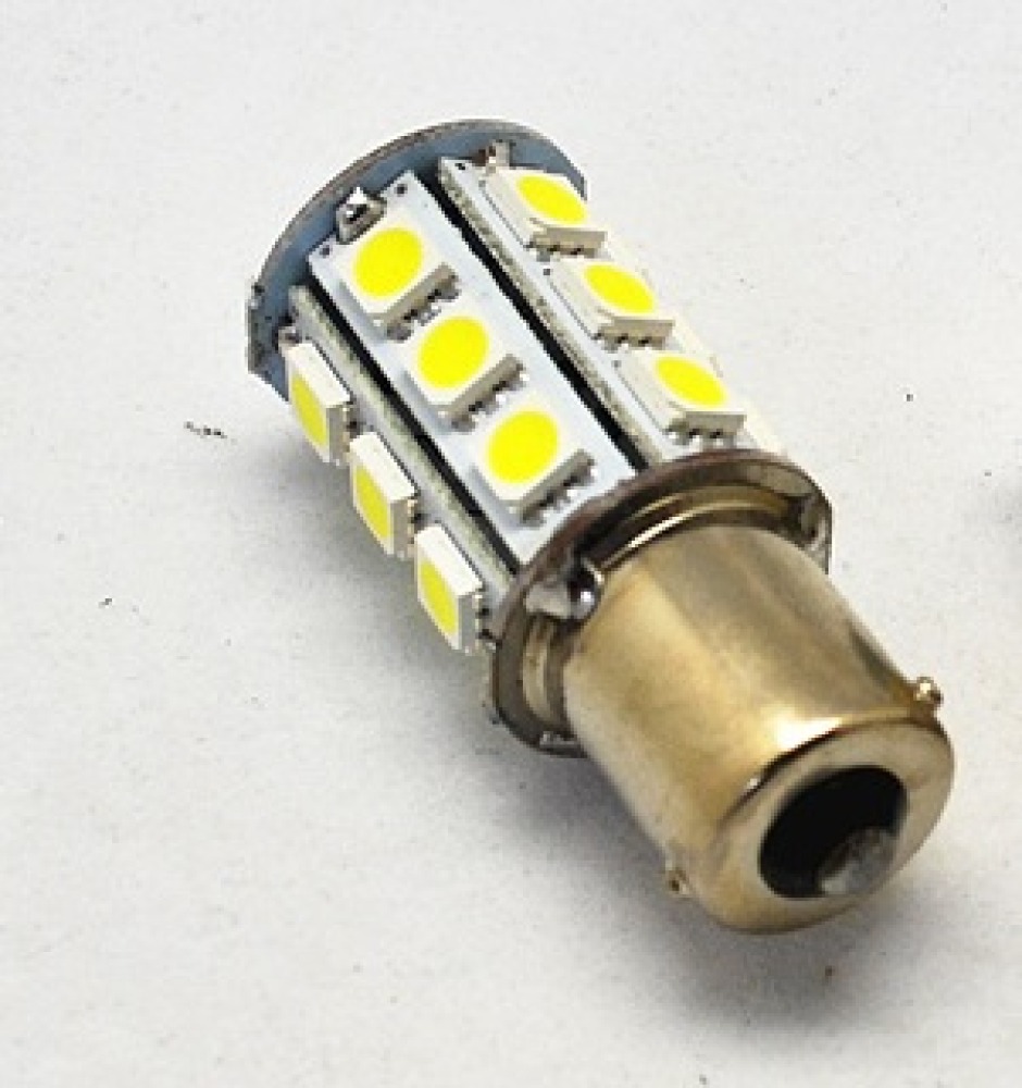 2 x 1156 ba15S White 24 led Car Bulb Lamp Brake Light SMD 2713 jr international - 1