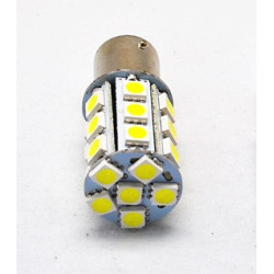 2 x 1156 ba15S White 24 led Car Bulb Lamp Brake Light SMD 2713 jr international - 1