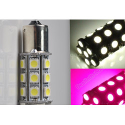 2 x 1156 ba15S White 24 led Car Bulb Lamp Brake Light SMD 2713 jr international - 10