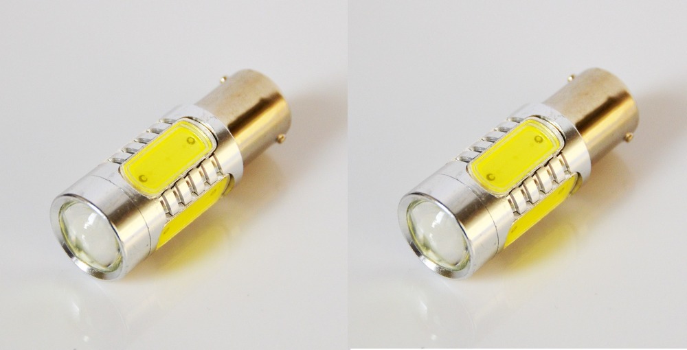 2 x Auto 1156 ba15S s25 7.5w pannocchia ha condotto le lampade di coda lampadine indicatori di direzione faro fendinebbia freno