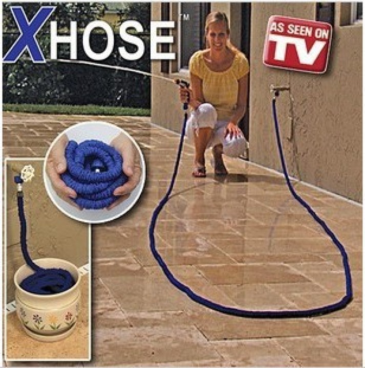 Flexibler schlauch gartenschlauch x 7.5m einziehbare fährt xhose eigenen hausgarten xhose - 6